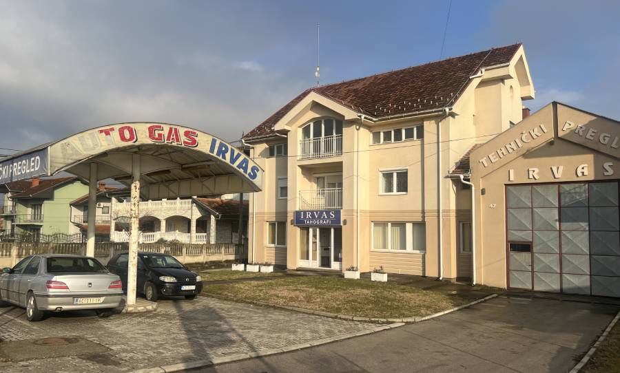 Zgrada tehničkog pregleda Irvas auto doo Kruševac